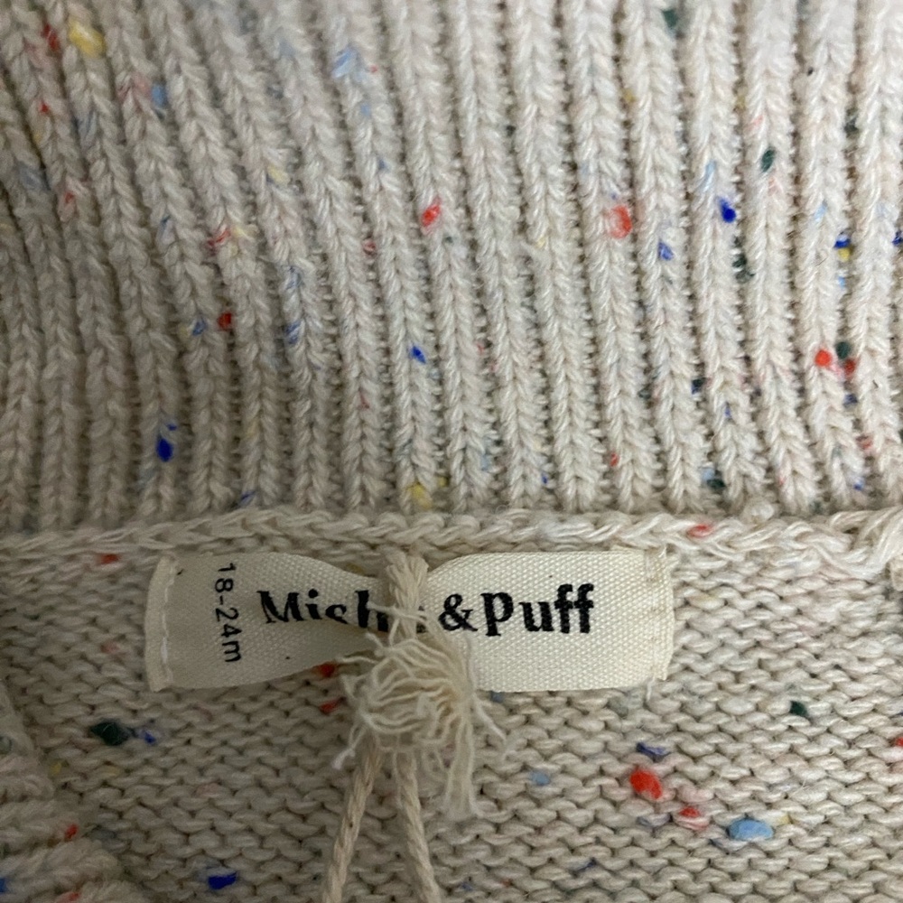 NWT Misha and Puff sweater size 18-24 months